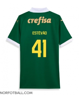 Billige Fotballdrakt Palmeiras Estevao Willian #41 Replika Hjemmedrakt 2024-25 Kortermet